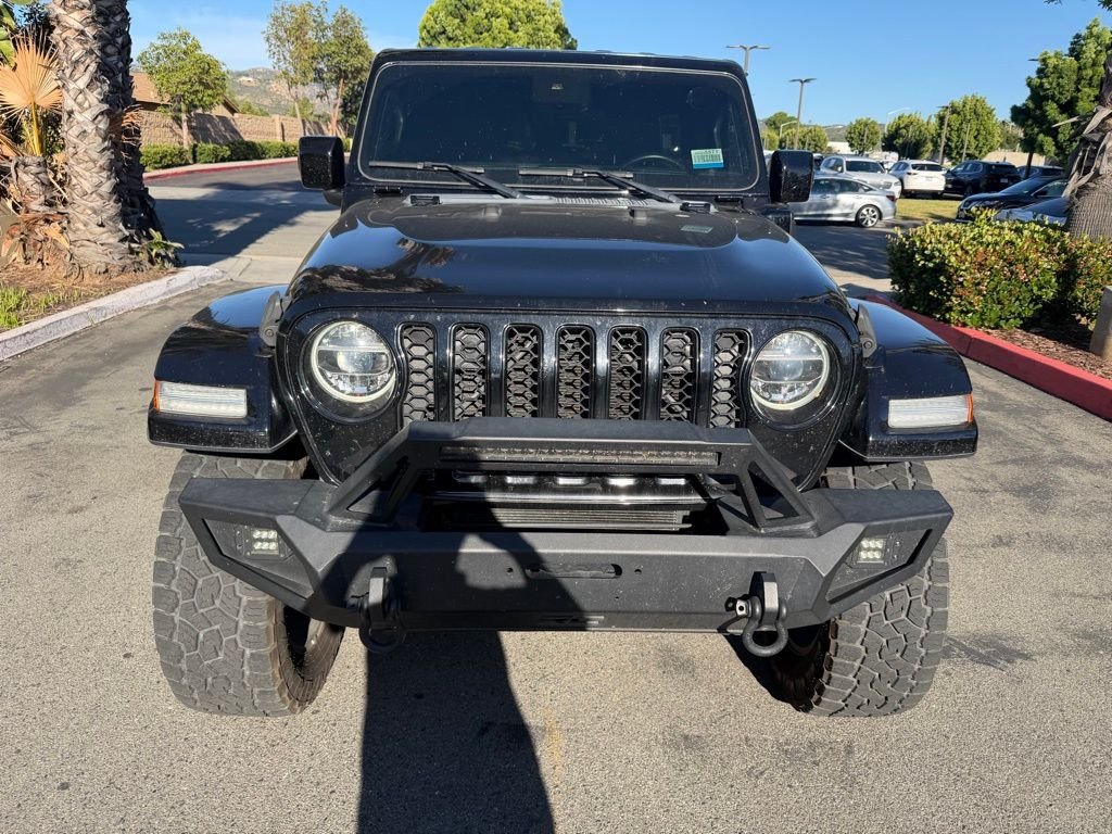 Used 2021 Black Jeep Unlimited Sahara High Altitude 4xe image 1
