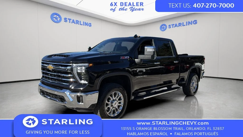 Used 2025 Black Chevrolet LTZ image 1