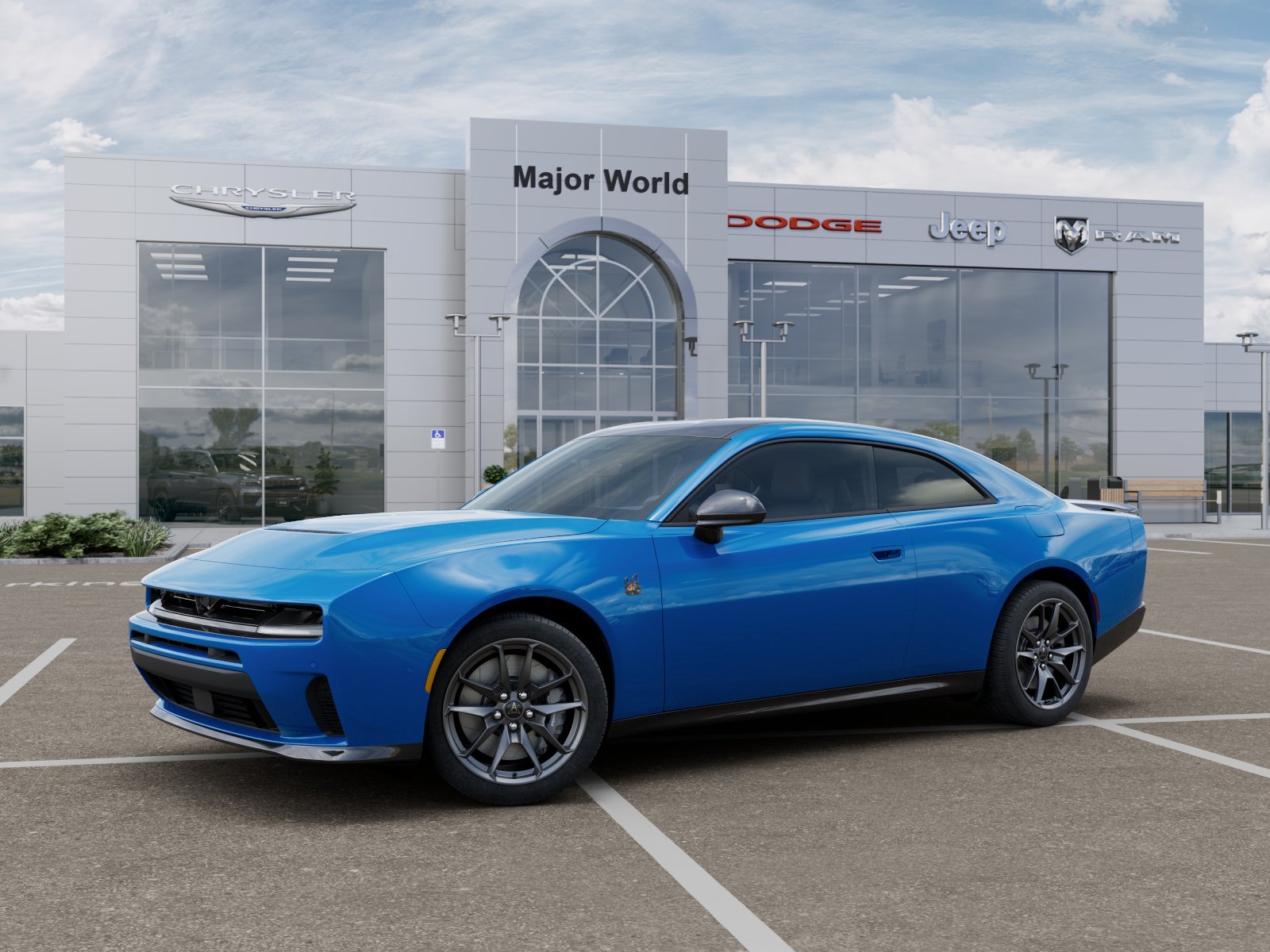 New 2026 Bludicrous Exterior Paint Dodge  image 2