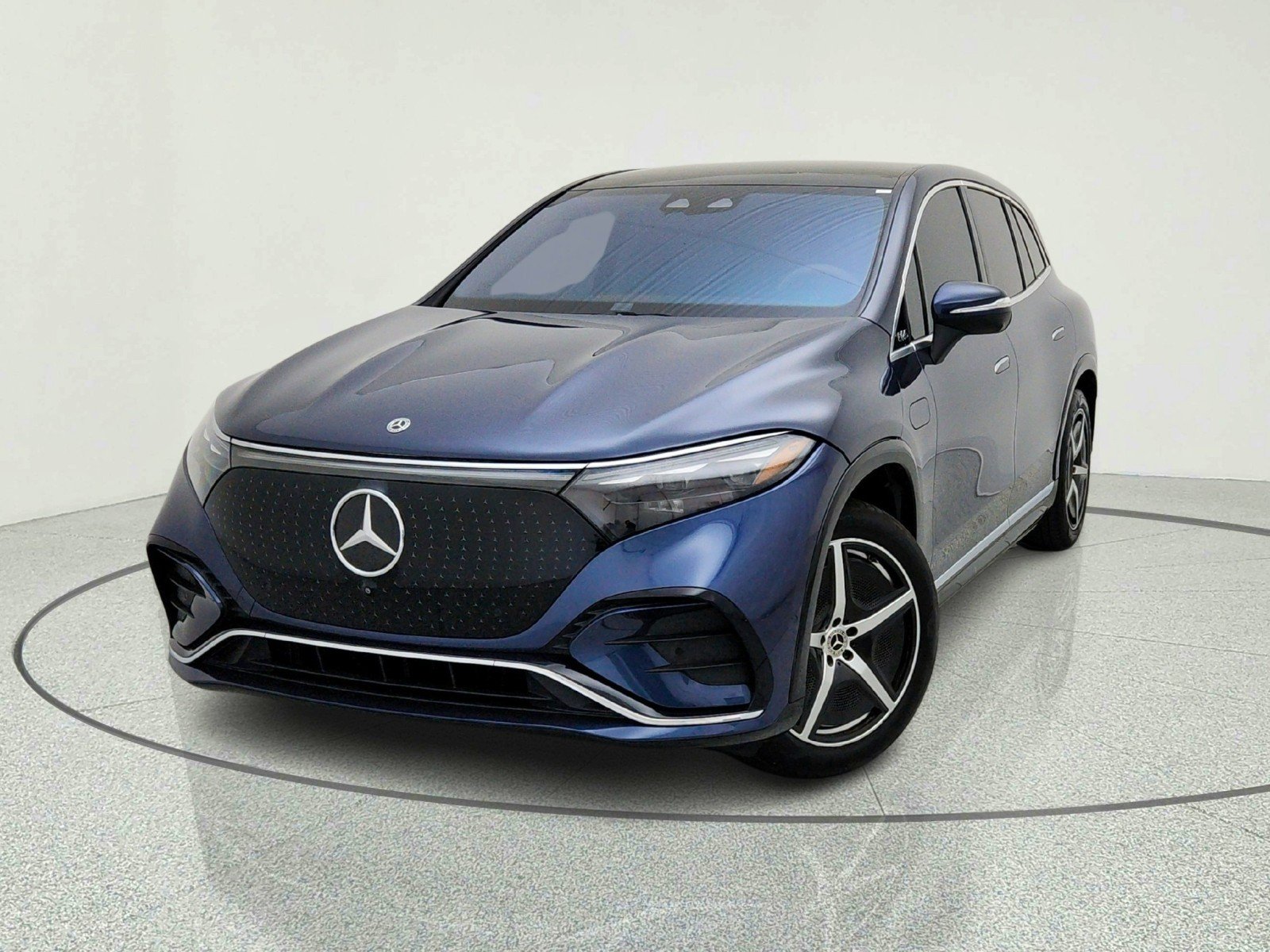 Certified Used 2023 Twilight Blue Metallic Mercedes-Benz EQS 450 image 2
