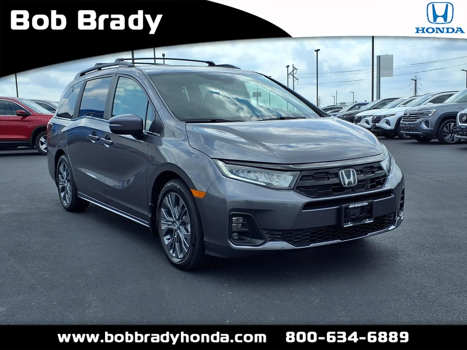 New 2026 Modern Steel Metallic Honda Touring image 1