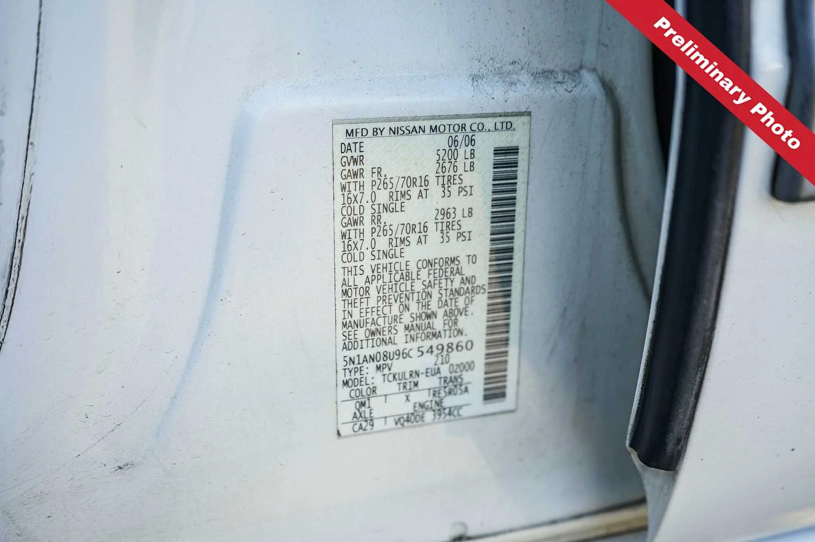 Used 2006 Avalanche Nissan S image 21