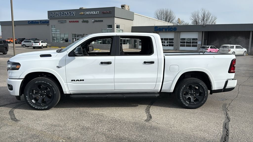 New 2026 Bright White Clear-Coat Exterior Paint RAM Big Horn/Lone Star image 5
