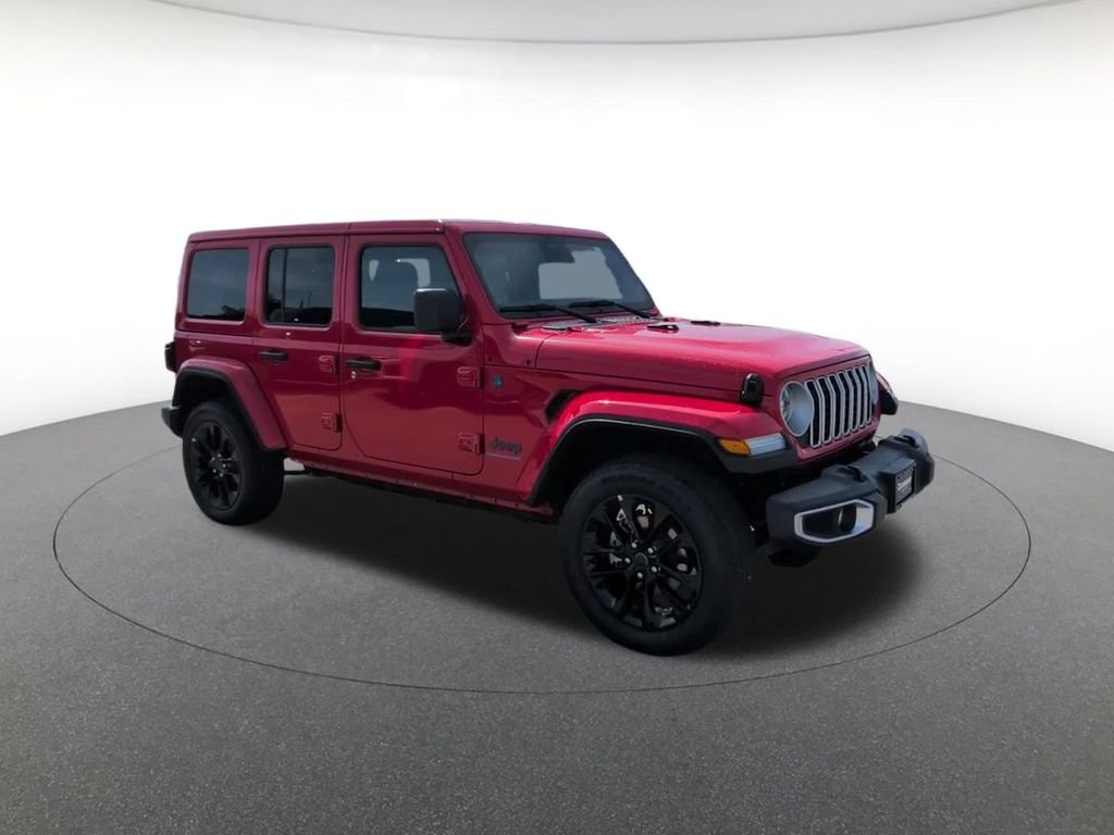 Used 2025 Red Jeep Sahara 4xe image 4