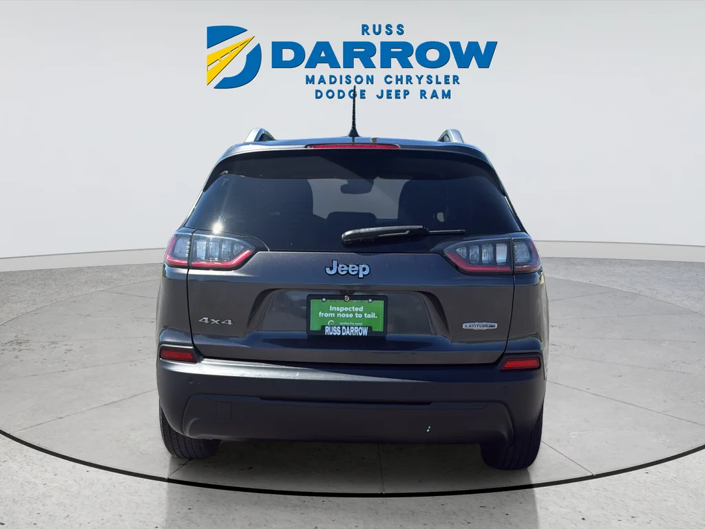 Certified Used 2021 Gray Jeep Latitude Plus image 4