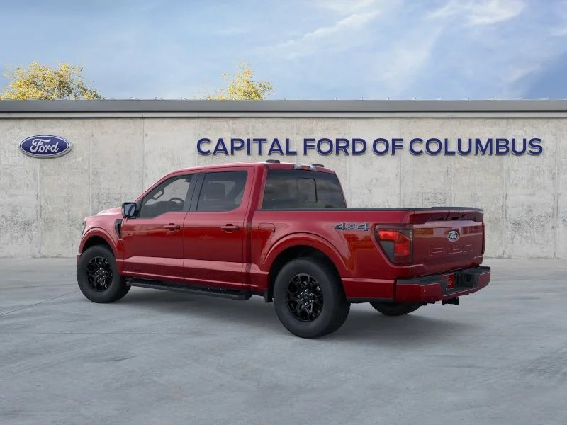 New 2025 Rapid Red Metallic Tinted Clearcoat Ford XLT image 47