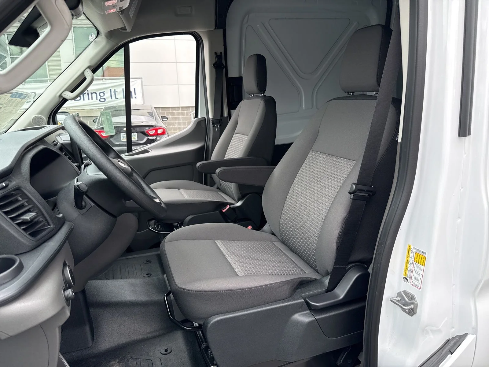 New 2026 Oxford White Ford Cargo Van image 2