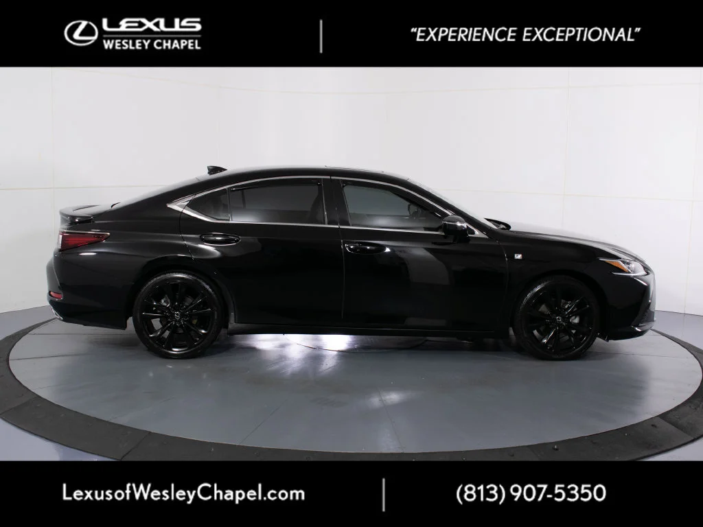 Certified Used 2023 Black Lexus 350 F Sport image 2