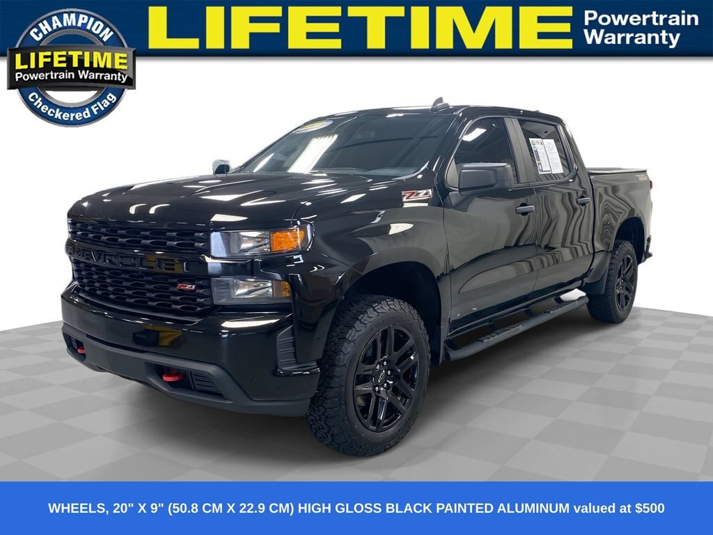 Used 2022 BLACK Chevrolet Custom Trail Boss image 1