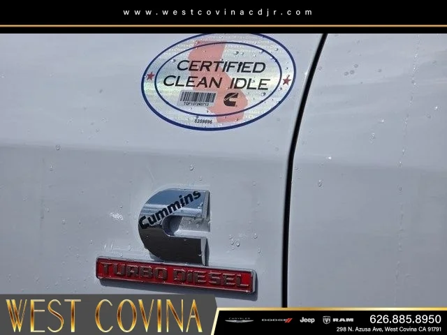 New 2025 Bright White Clearcoat RAM Tradesman image 11