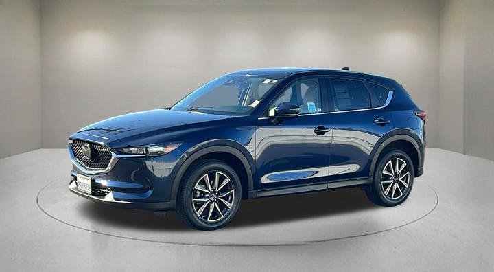 Used 2018 Blue Mazda Touring image 2