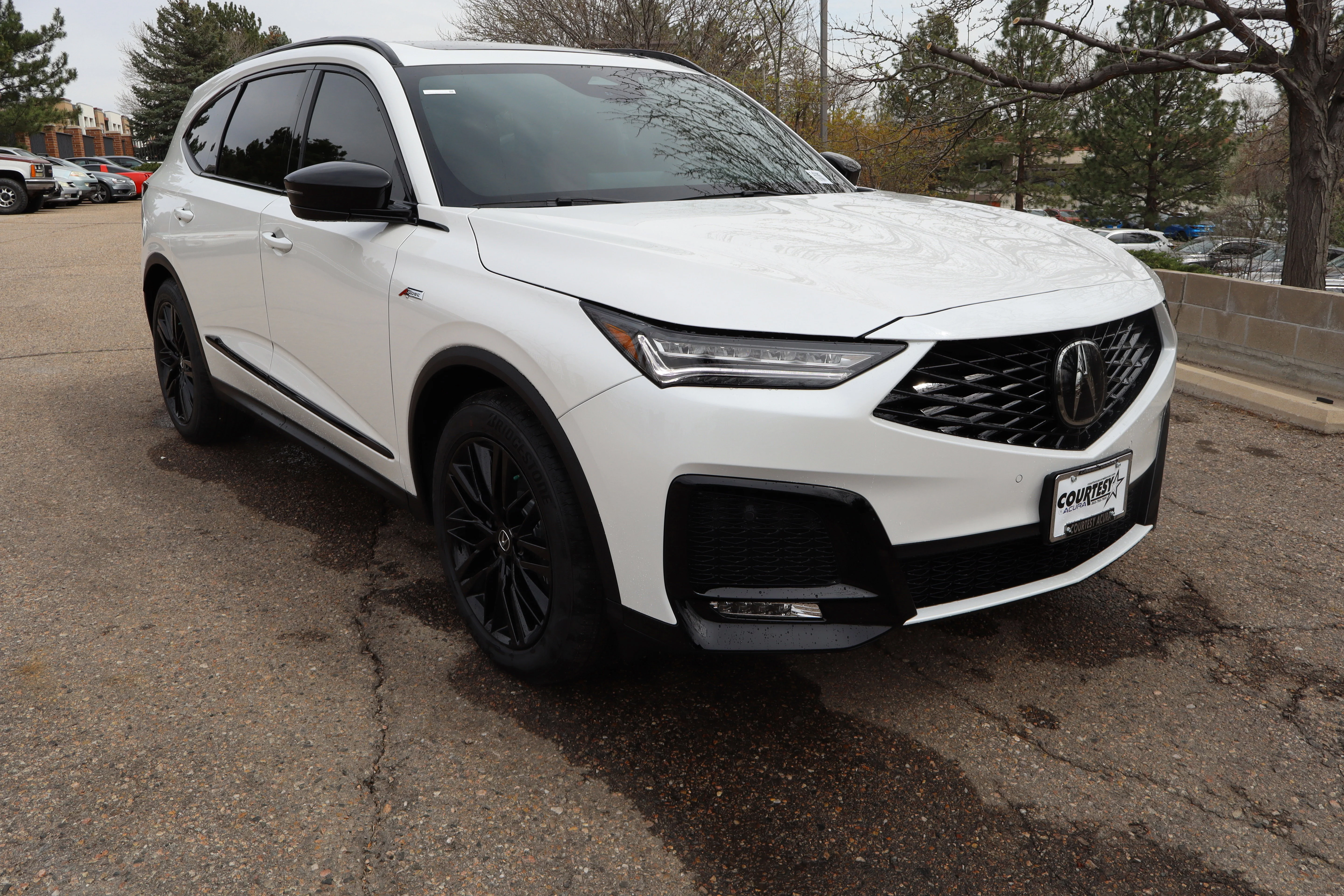 New 2026 White Acura w/A-Spec Advance Package image 9