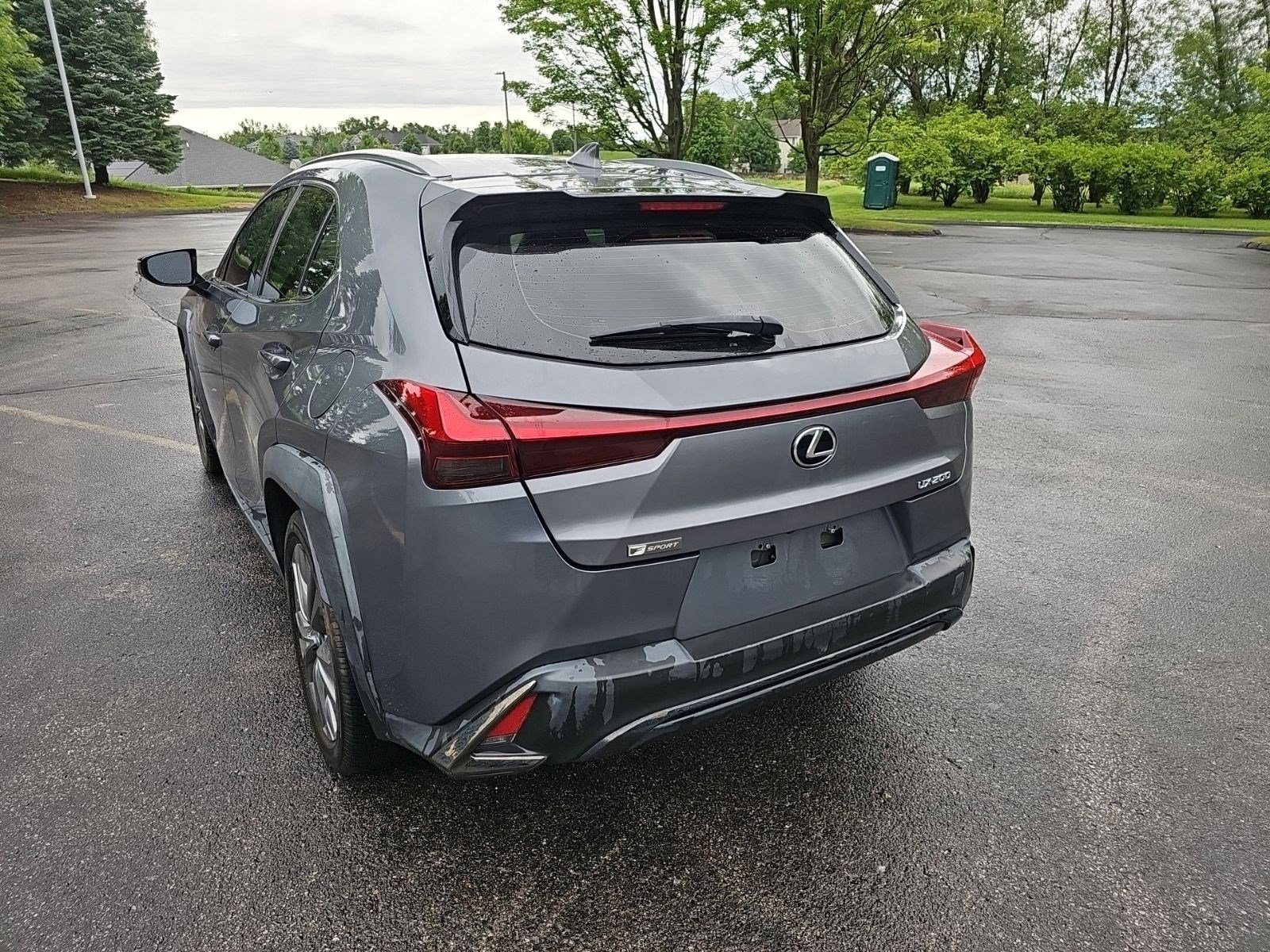 Used 2020 Gray Pearl Lexus UX 200 F SPORT image 3