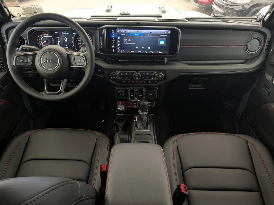 New 2026 Dark blue Jeep Rubicon - - 4x4 - 8-Spd Auto - Nappa Leather Seats - Black Freedom Top - Convenience Grp & More! image 24