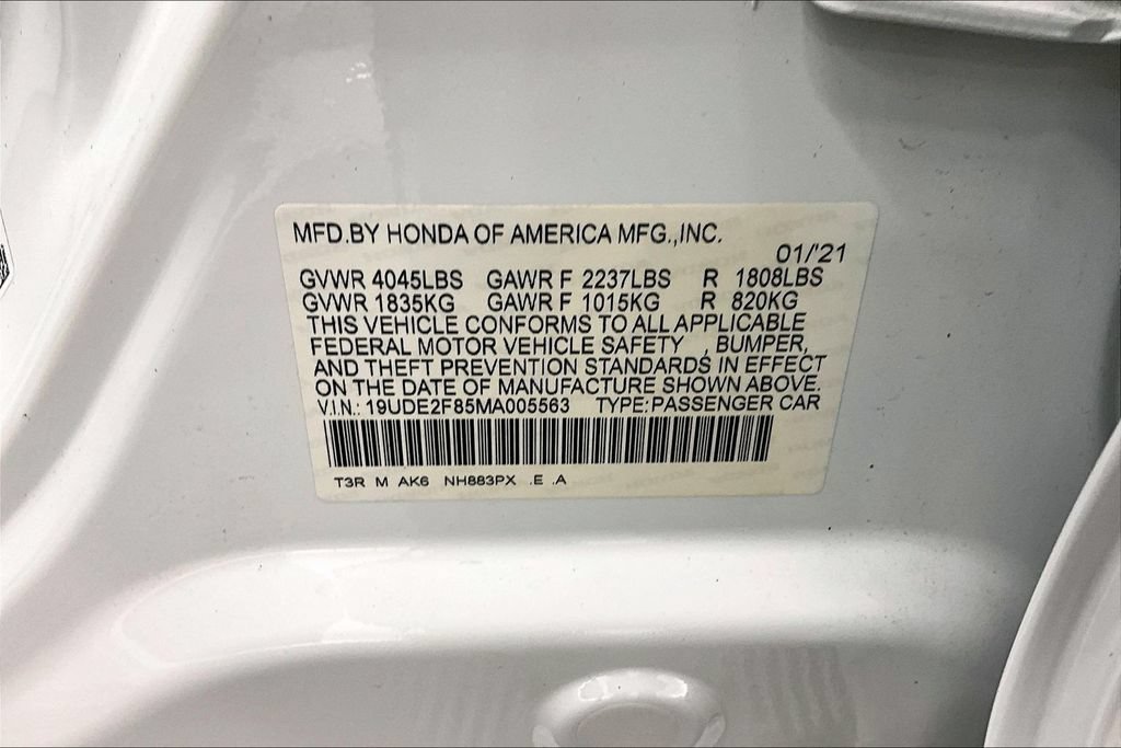Used 2021  Acura w/Premium/A-SPEC Package image 32