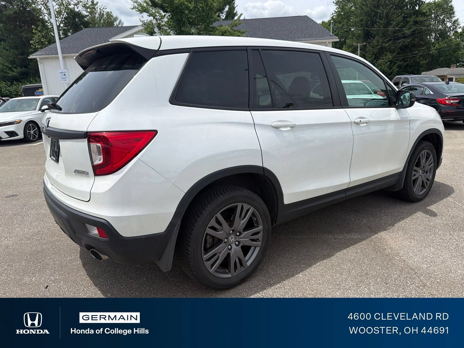 Certified Used 2021 Platinum White Pearl Honda AWD EX-L image 31