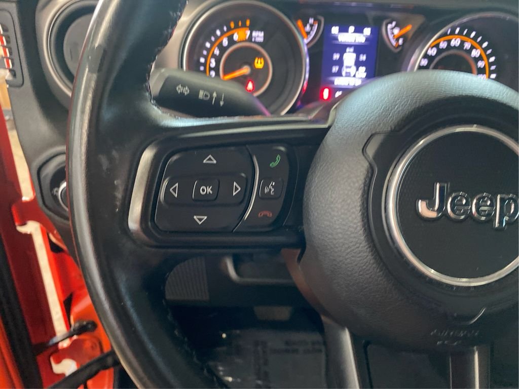 Used 2020 Orange Jeep Unlimited Sport S image 14