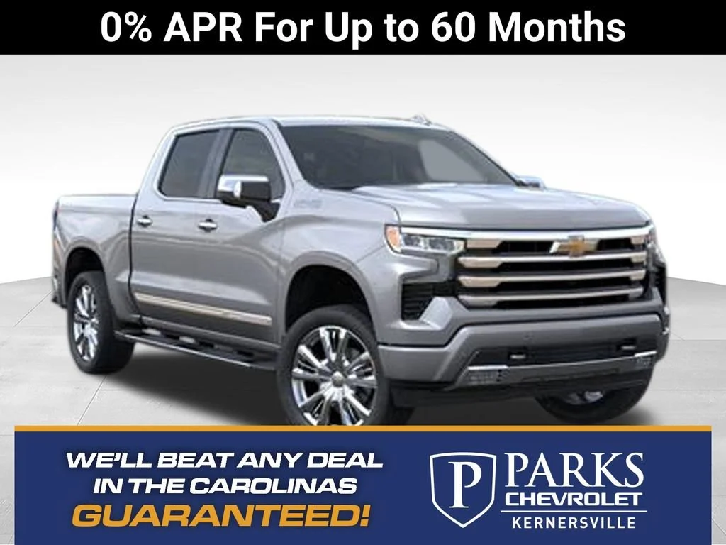 New 2026 Sterling Gray Metallic Chevrolet High Country image 1