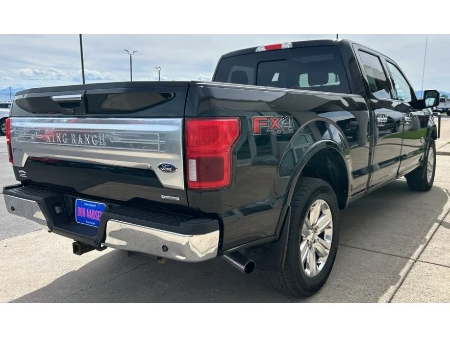 Used 2020 Agate Black Metallic Ford King Ranch image 28