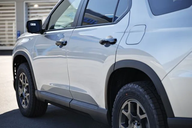 New 2026 Solar Silver Metallic Honda TrailSport image 9