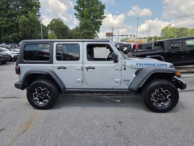 Used 2021 Silver Jeep Unlimited Rubicon 4xe image 10