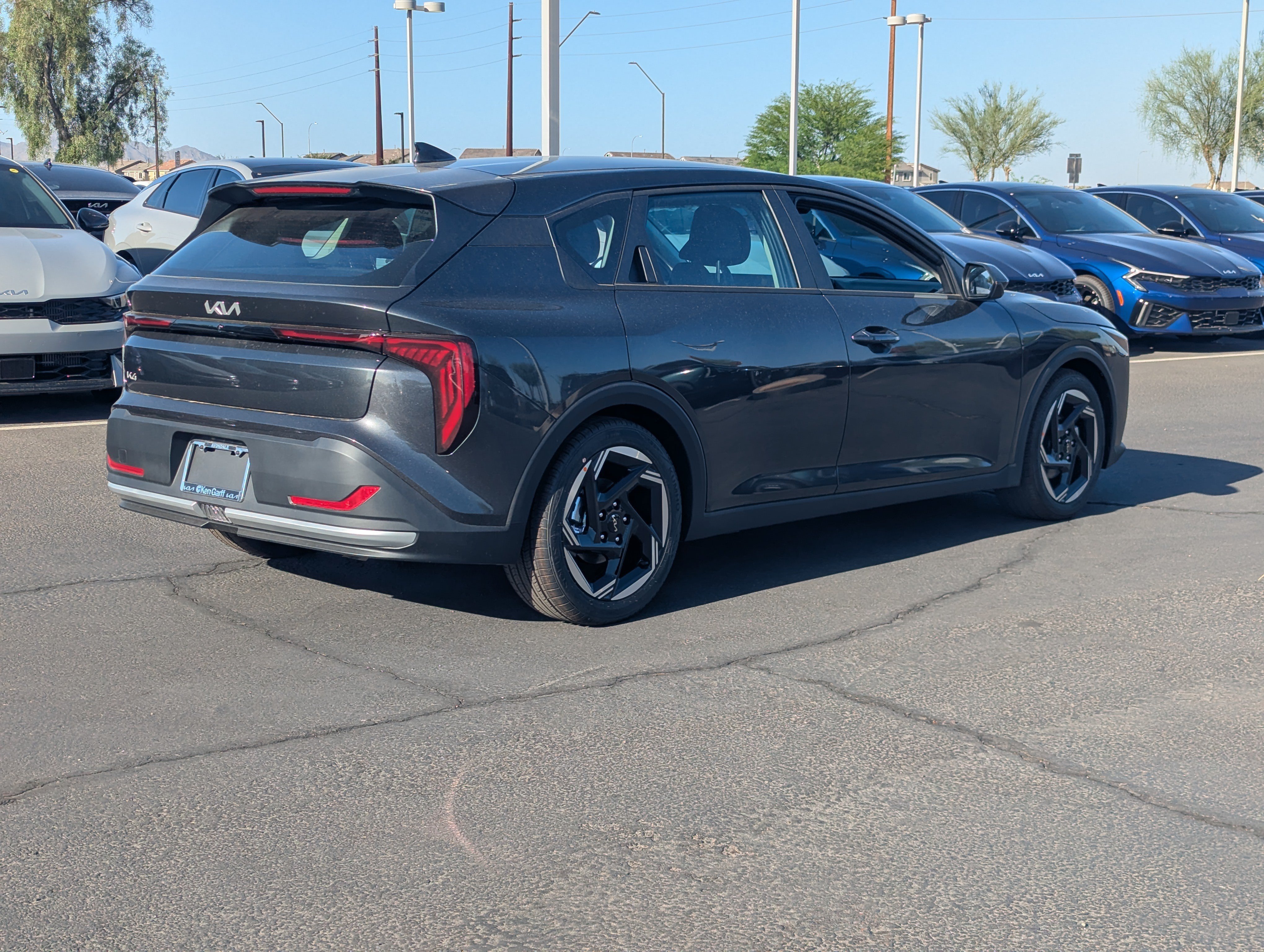New 2026 Interstellar Gray Kia EX image 4