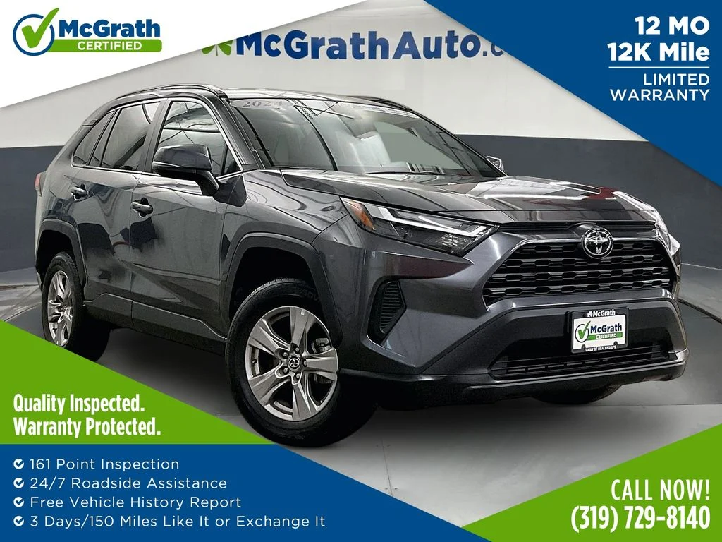 Used 2024 Gray Toyota XLE image 1