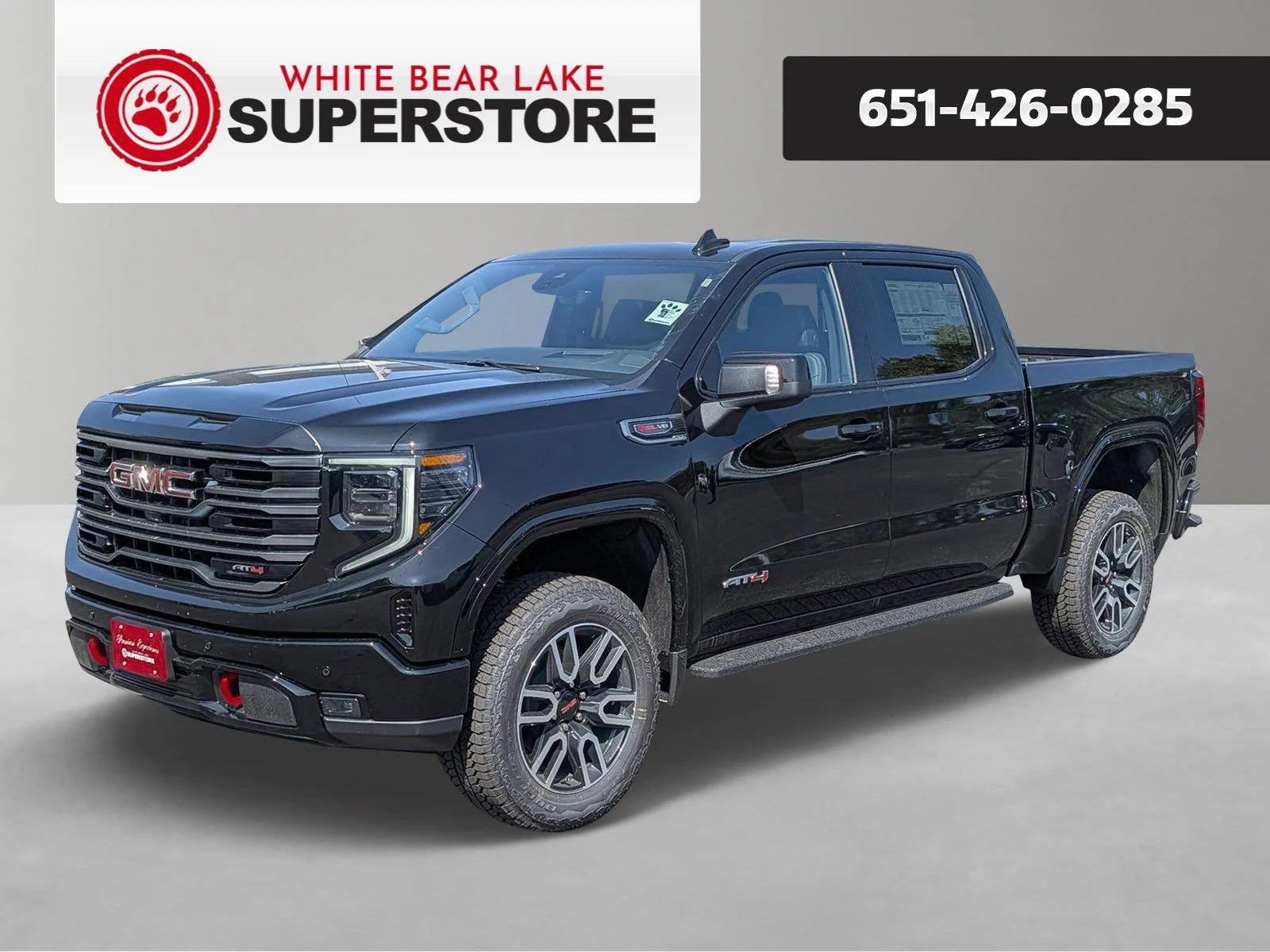 New 2026 Onyx Black GMC AT4 image 1