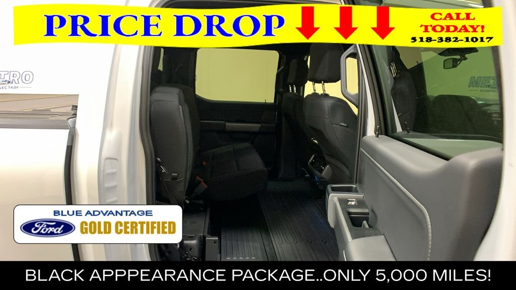 Certified Used 2025 White Metallic Ford XLT image 16
