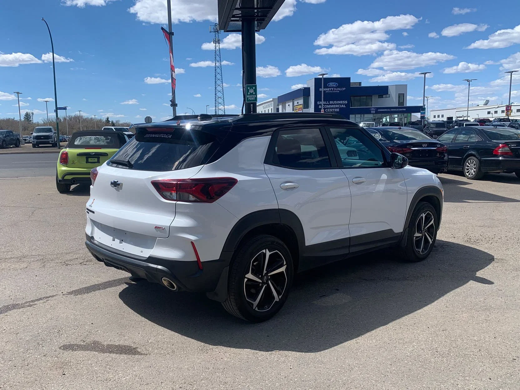 Certified Used 2022 White Chevrolet RS AWD*Remote Start | Htd Seats | Htd Wheel | Park Assist | Apple CarPlay | Blind Spot Detection image 10