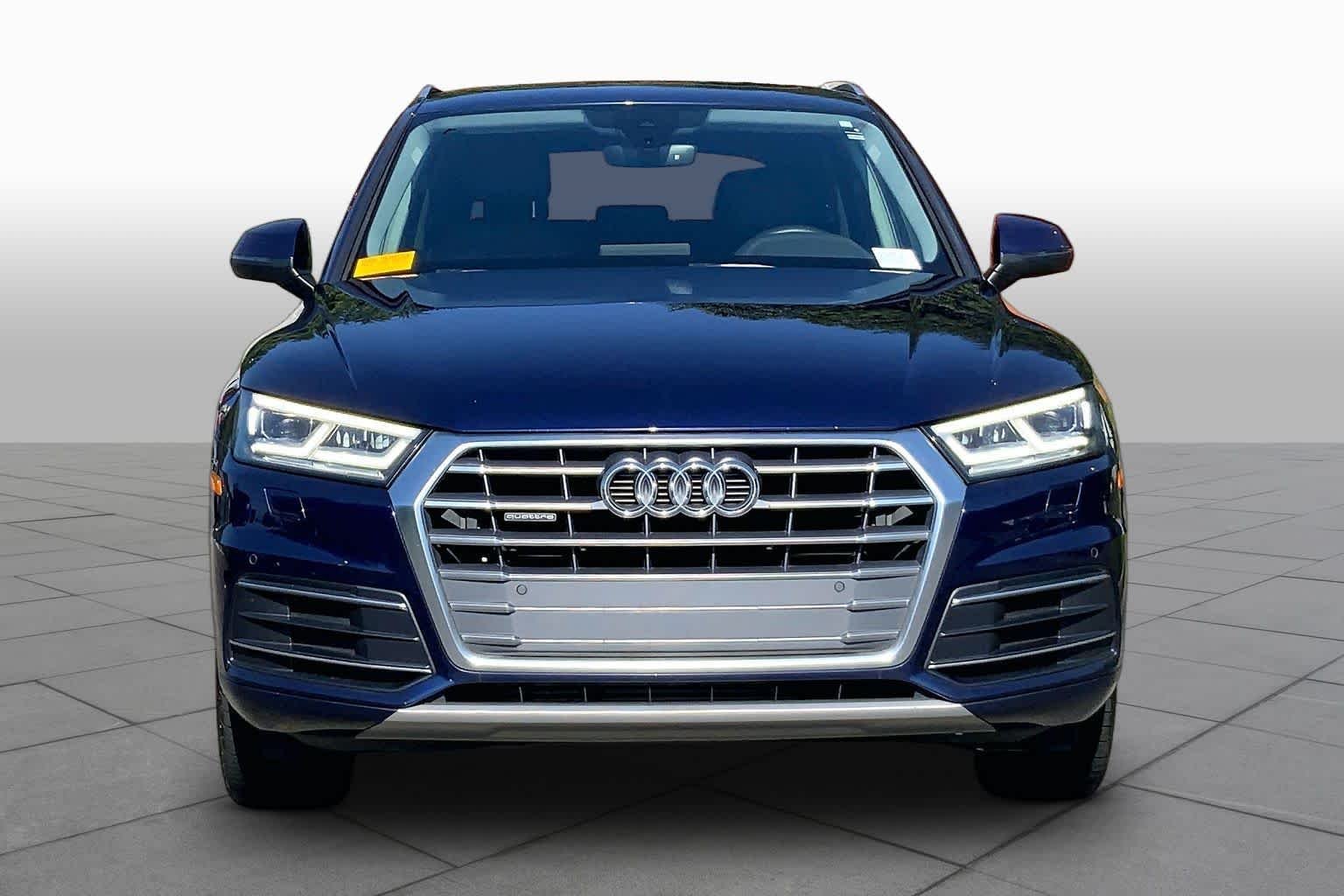 Used 2018 Moonlight Blue Metallic Audi Premium Plus image 4