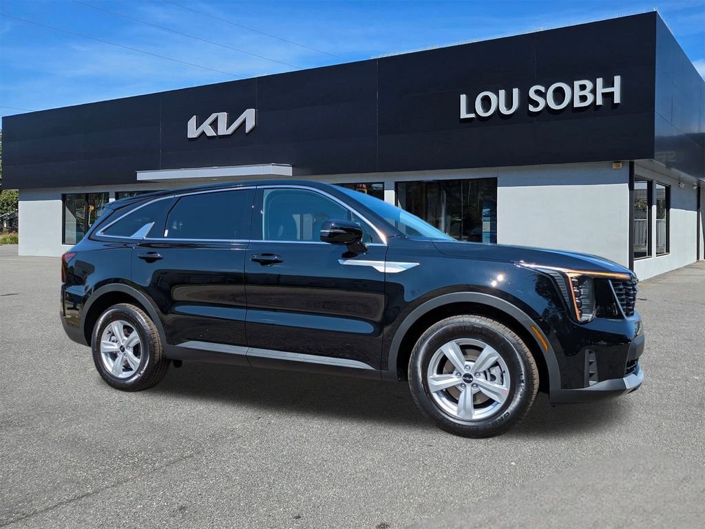 New 2026 Ebony Black Kia LX image 1