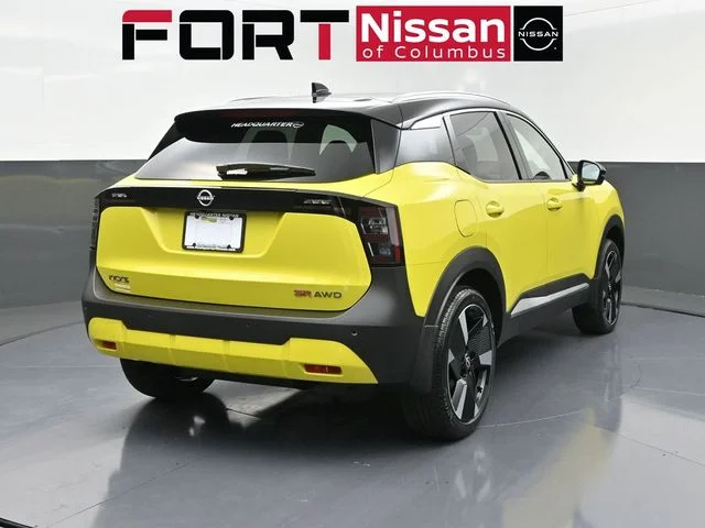 New 2025 Two-tone Yuzu Yellow Metallic / Super Black Nissan SR image 6