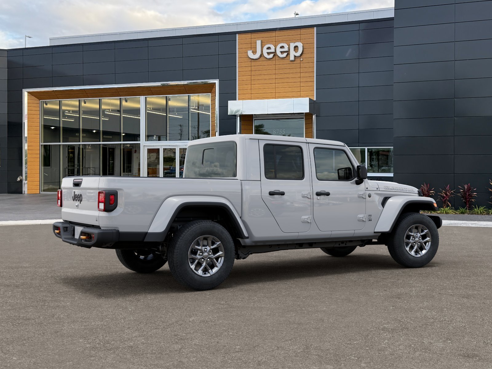 New 2026 Bright White Clear-Coat Exterior Paint Jeep 85th Anniversary Edition image 4