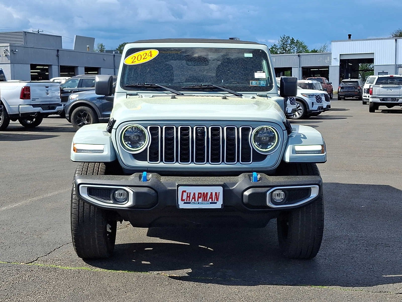 Used 2024 Jeep Wrangler 4xe Sahara 4XE with VIN 1C4RJXP65RW130955 for sale in Horsham, PA