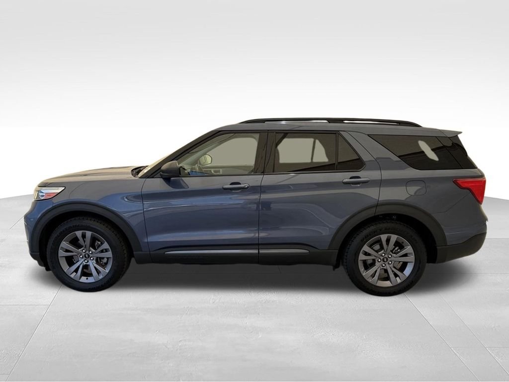 Used 2021 Blue Metallic Ford XLT image 5