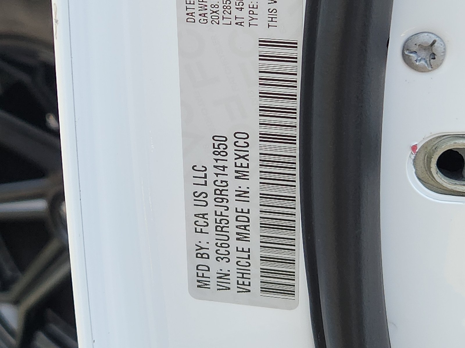 Certified Used 2024 Bright White Clearcoat - PW7 Ram Laramie Crew Cab 4x4 6