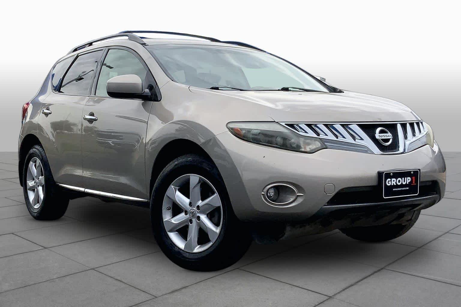 Used 2009 Nissan Murano SL with VIN JN8AZ18U59W008794 for sale in Lubbock, TX