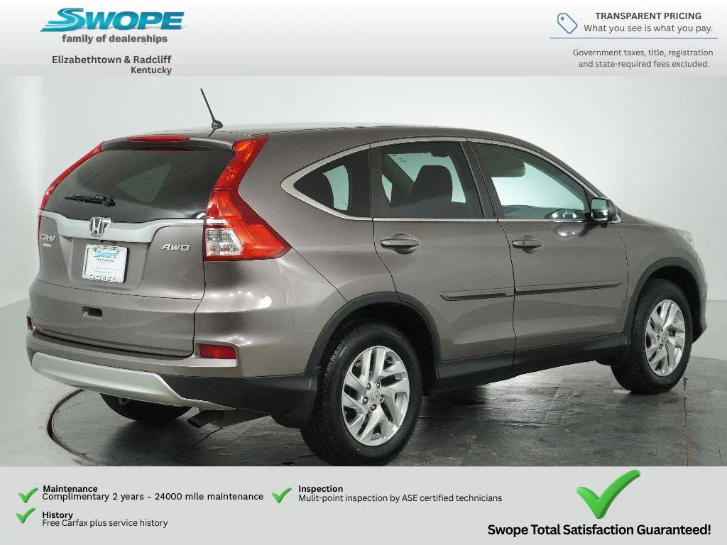 Used 2015 GRAY Honda EX image 3