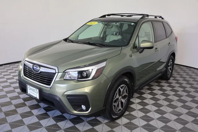 Used 2021 Green Subaru Premium image 3