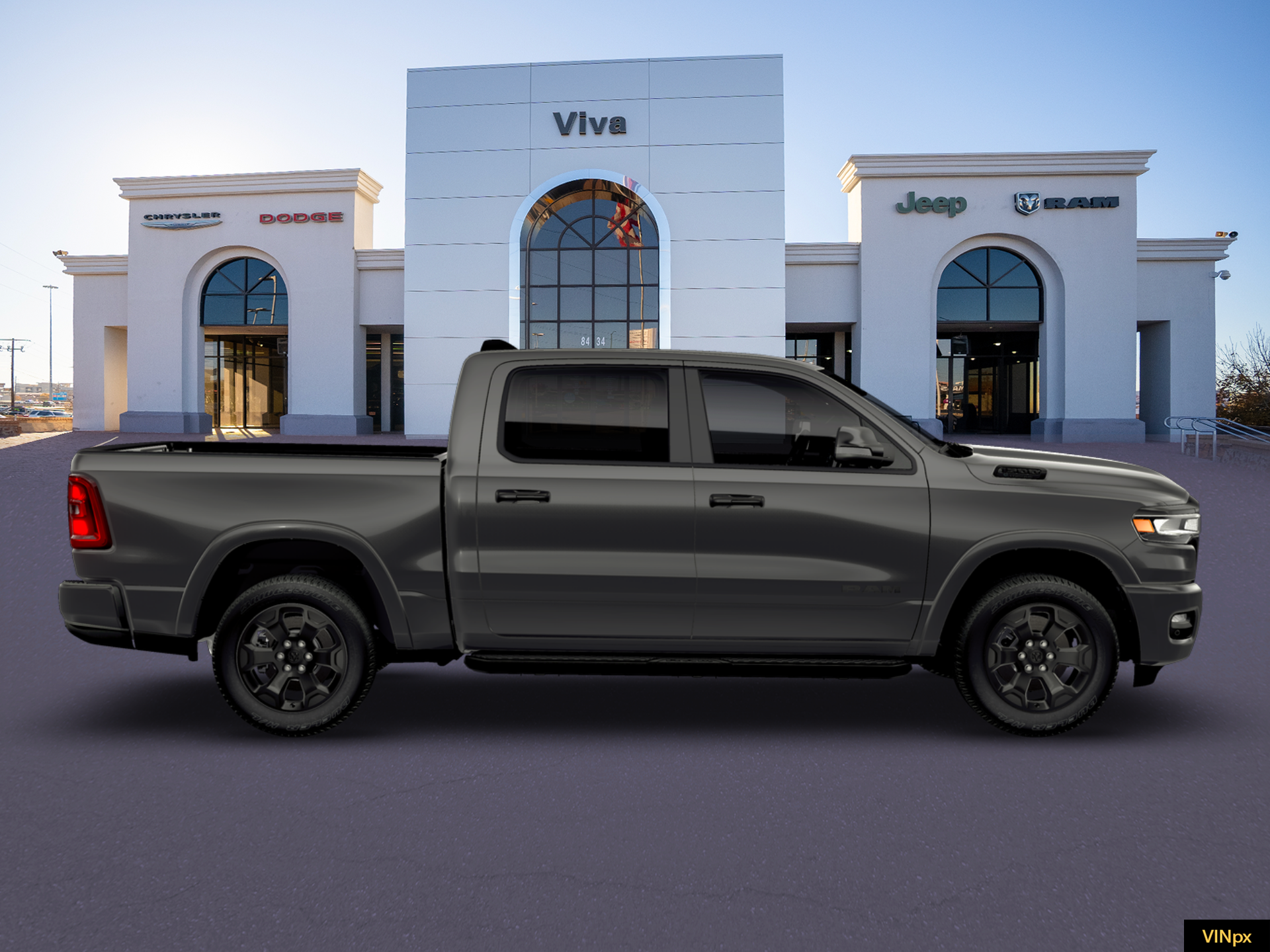 New 2026 Granite Crystal Metallic Clearcoat RAM Big Horn/Lone Star image 8