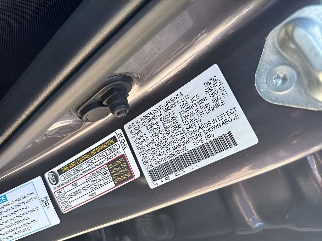 Used 2022 Gray Honda EX image 36