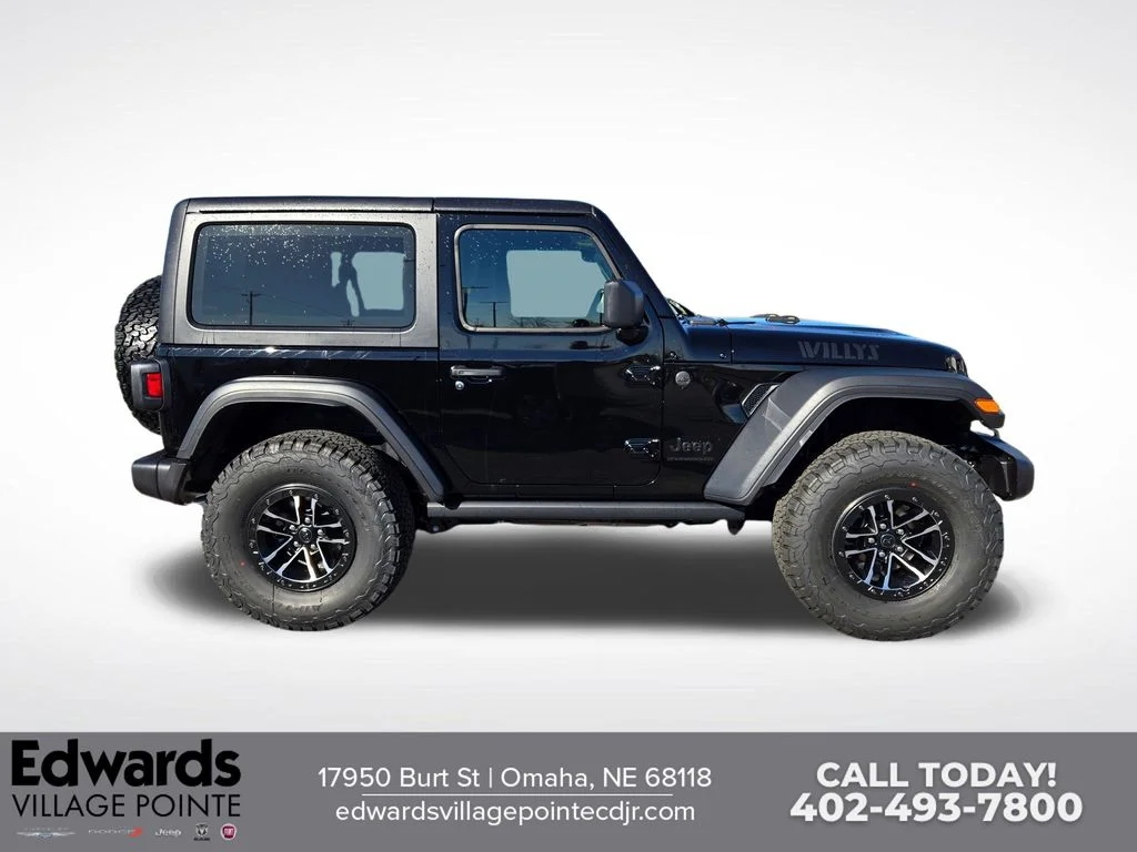 New 2026 Black Clearcoat Jeep Willys image 2