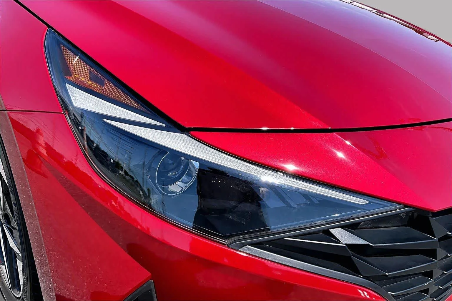 Used 2023 Scarlet Red Pearl Hyundai SEL image 27