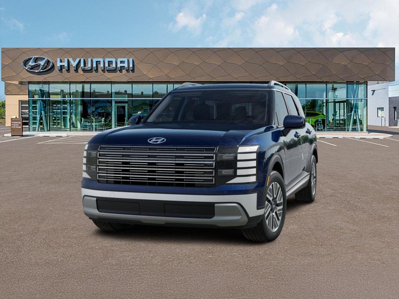 New 2026 Blue Hyundai SEL 8P image 1