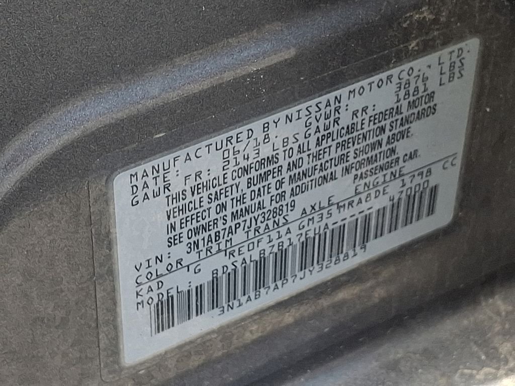 Used 2018 Gun Metallic Nissan S image 25