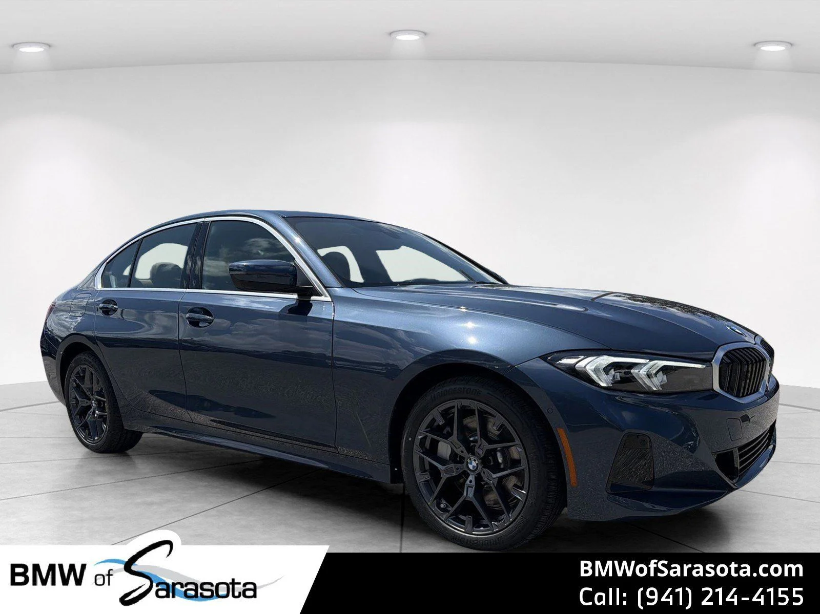New 2026 Arctic Race Blue metallic BMW 330i xDrive image 1