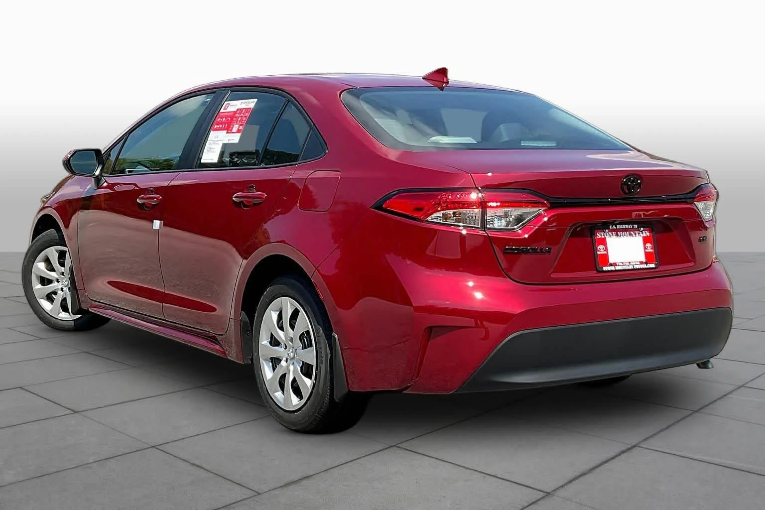 New 2026 Ruby Flare Pearl Toyota LE image 12