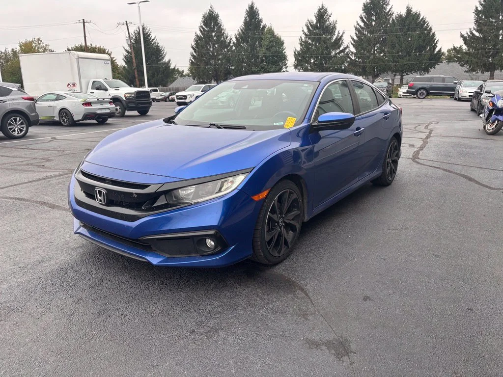 Used 2021 Blue Honda Sport image 2