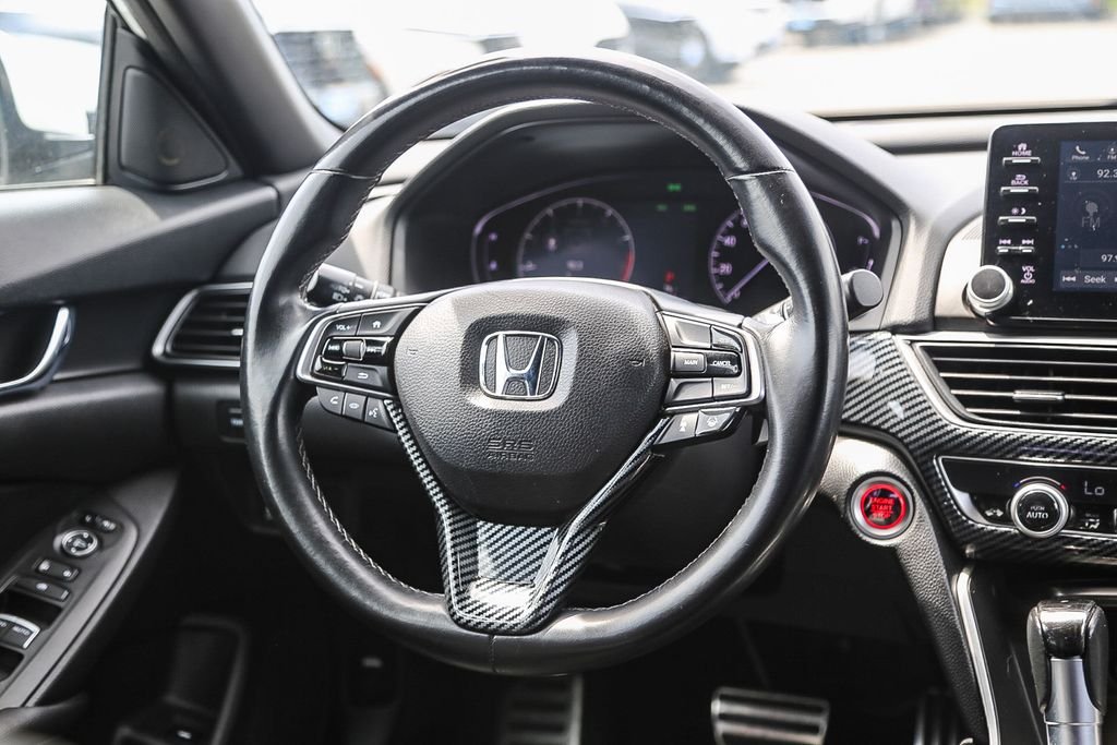 Used 2019 Platinum White Pearl Honda Sport image 15